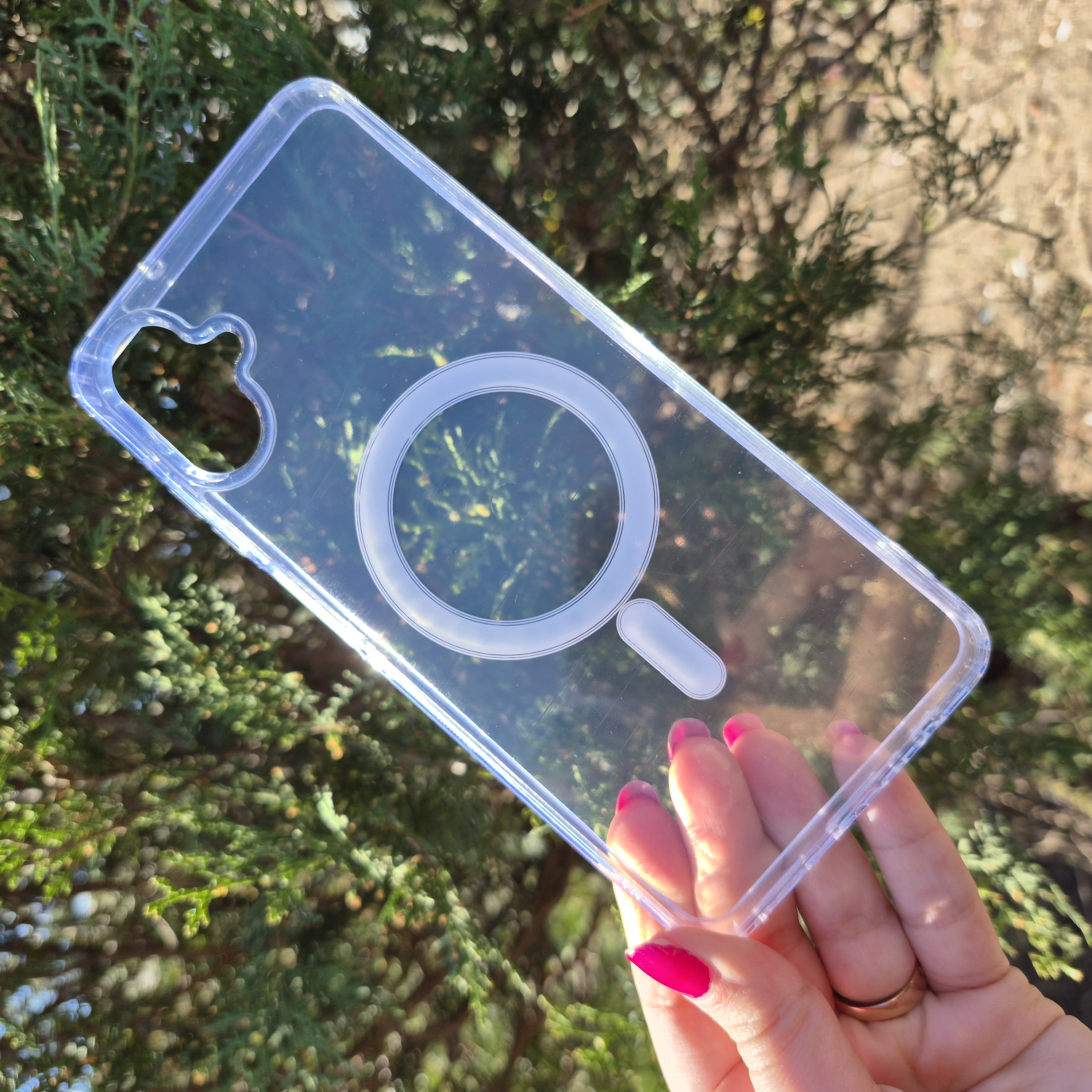 قاب و کاور شفاف مگ سیف Clear Case سامسونگ Samsung Galaxy A06