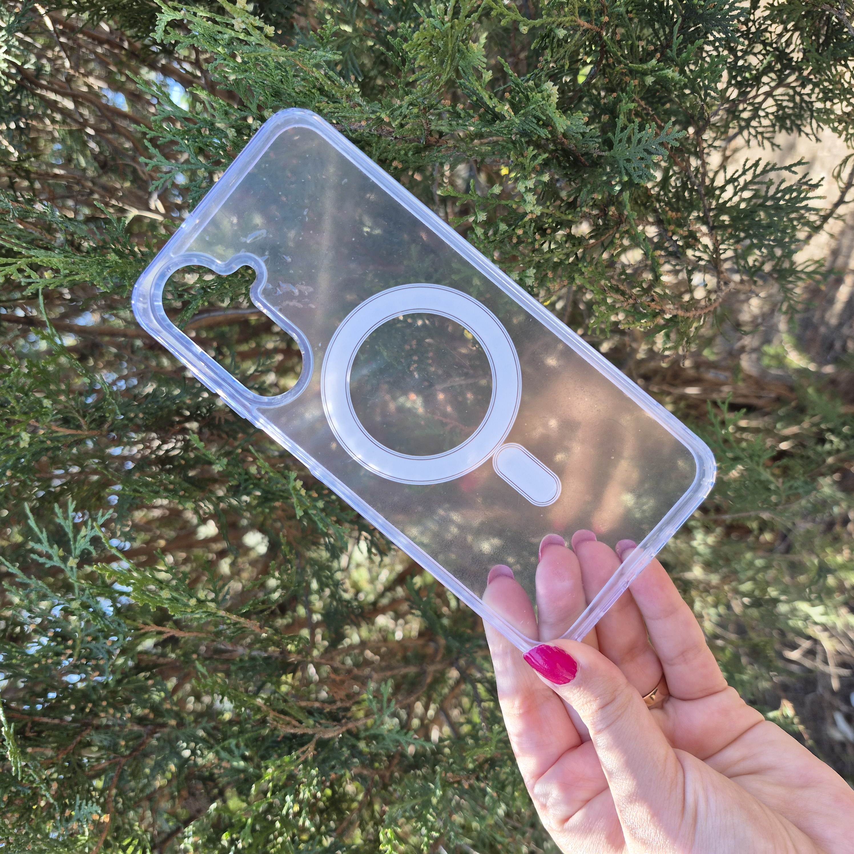 قاب و کاور شفاف مگ سیف Clear Case سامسونگ Samsung Galaxy A17