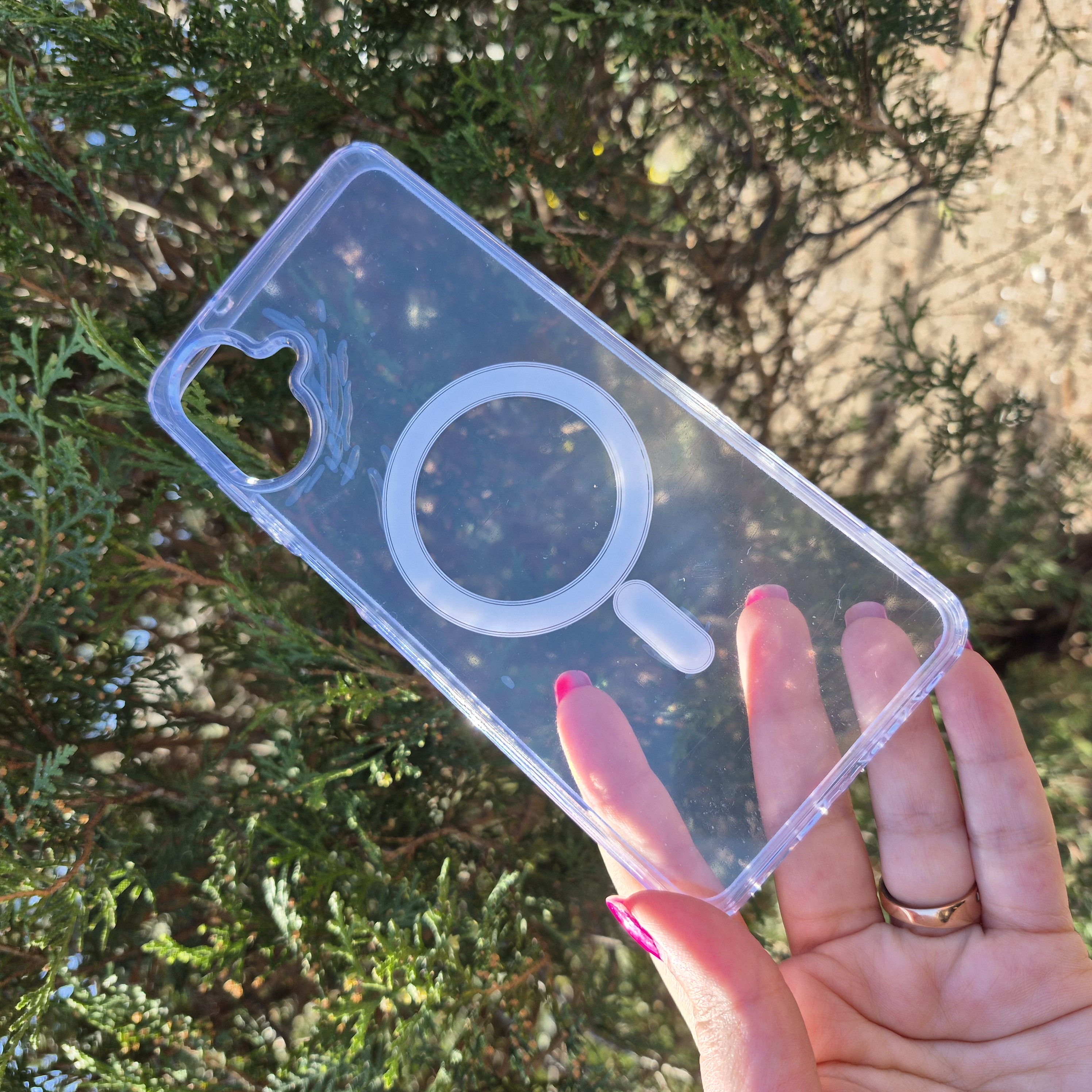 قاب و کاور شفاف مگ سیف Clear Case سامسونگ Samsung Galaxy A07